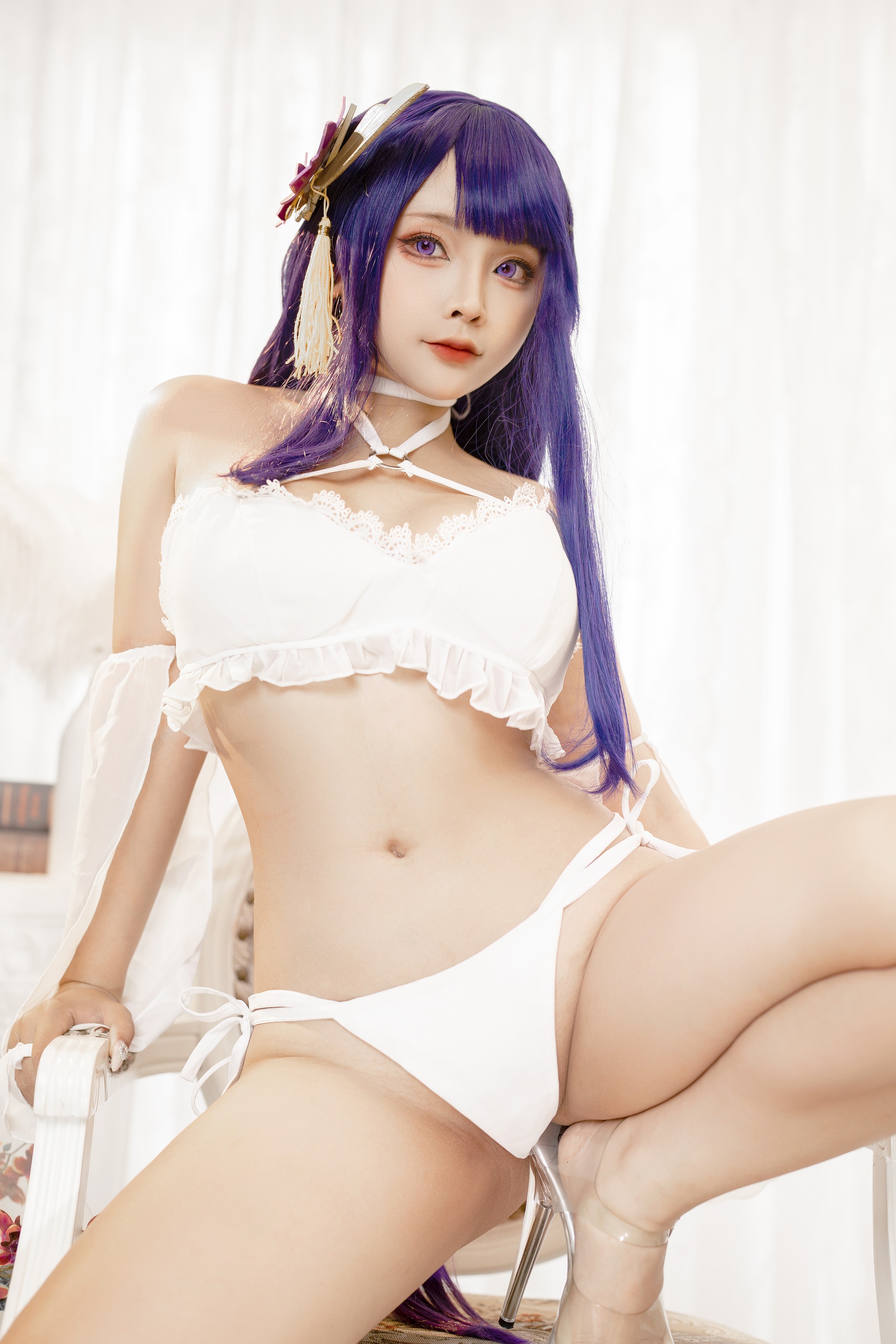 图片[1]-Sayo Momo – NO.024 Sally Dorasnow – Raiden Yae[20P]-XikXak
